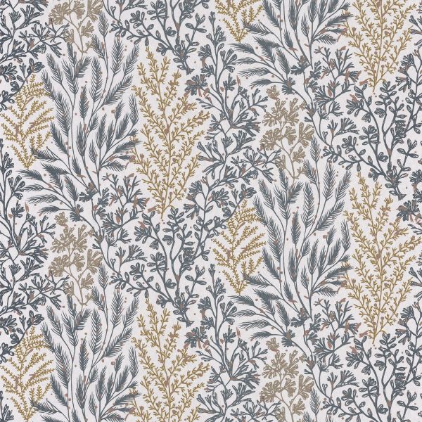 Casamance Wallpaper Isoete Beige | Allium Interiors