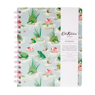 Cath Kidston Notebook A5 Wiro Frogs | Allium Interiors