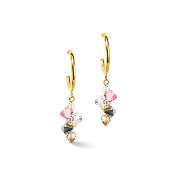 COEUR de LION Earrings Dancing Crystal Rose | Allium Interiors