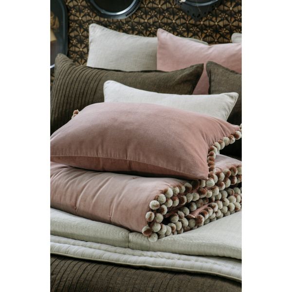Bianca Lorenne Cerchio Pink Clay Comforter | Allium Interiors