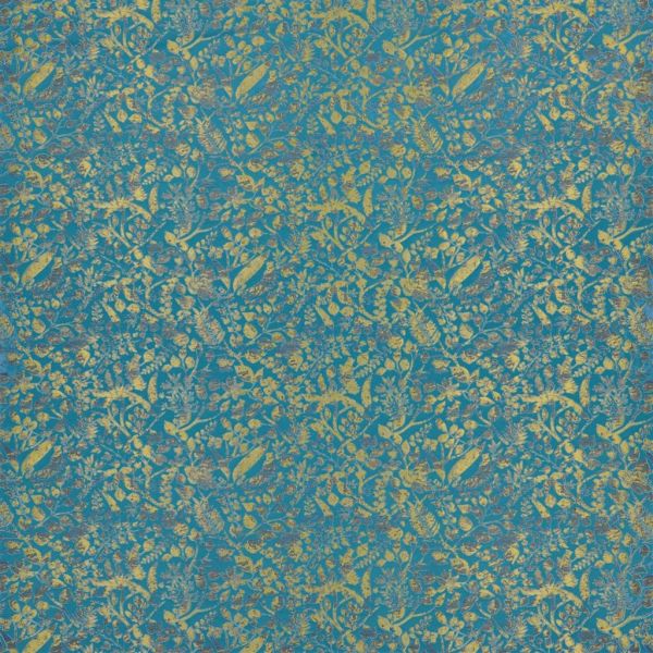 Christian Lacroix Fabric L Eden Bleu Nigelle | Allium Interiors