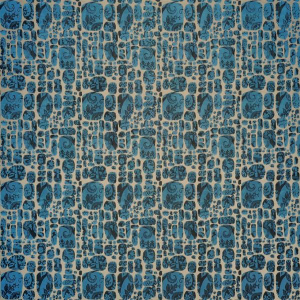 Christian Lacroix Fabric Le Pas Des Anges Bleu Nigelle | Allium Interiors