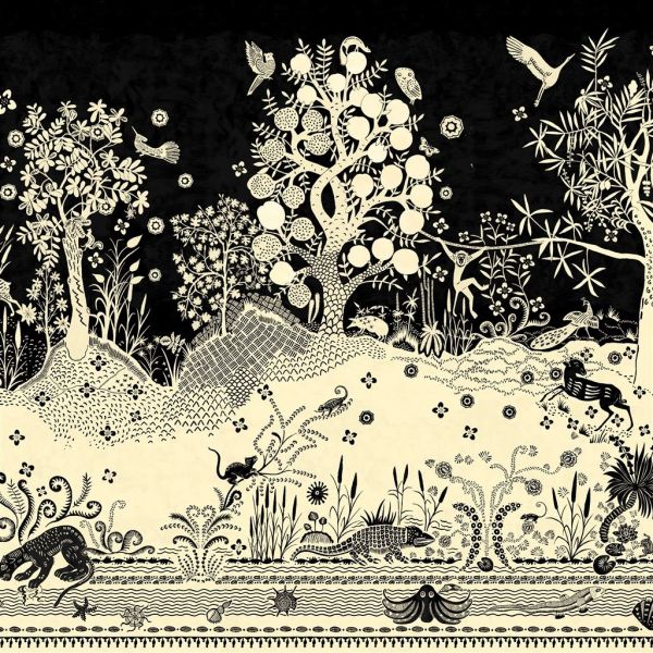 Christian Lacroix Wallpaper Bois Paradis Primevere | Allium Interiors