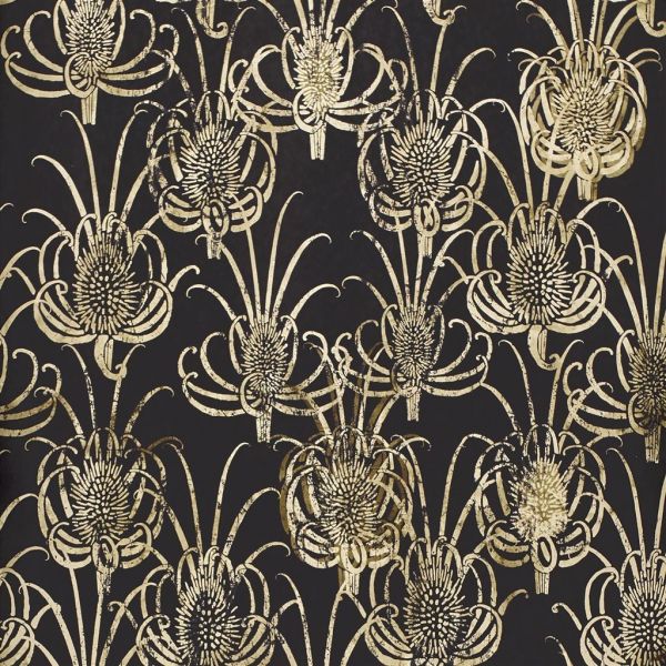 Christian Lacroix Wallpaper Les Centaurees Dore | Allium Interiors