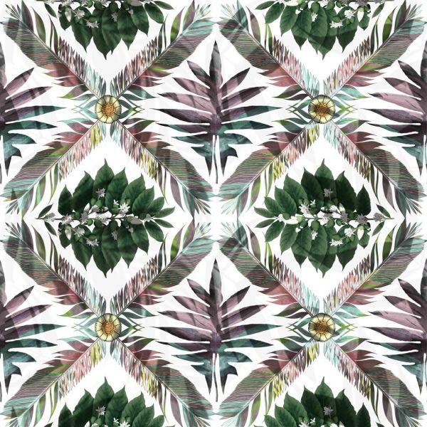 Christian Lacroix Fabric Feather Park Pearl | Allium Interiors