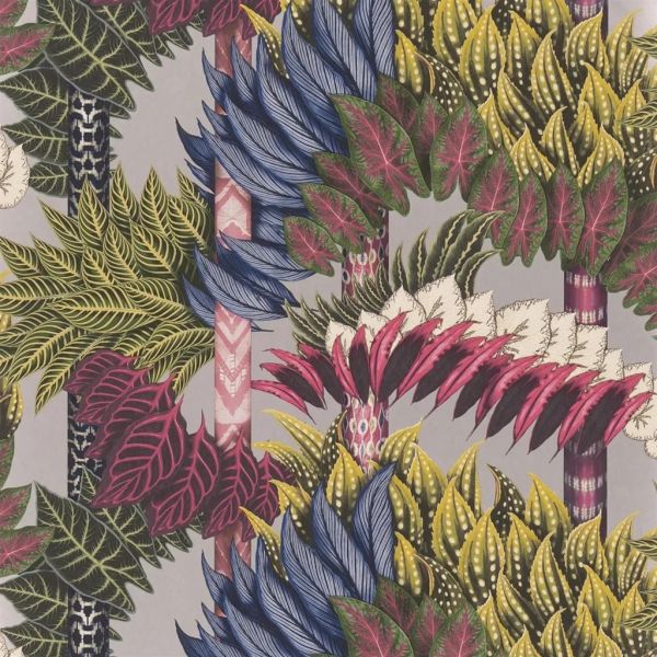 Christian Lacroix Wallpaper Belorizonte Argent | Allium Interiors