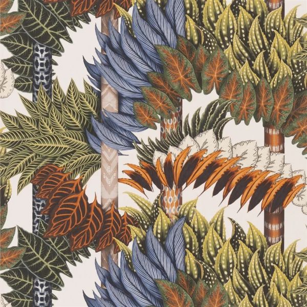 Christian Lacroix Wallpaper Belorizonte Tangerine | Allium Interiors