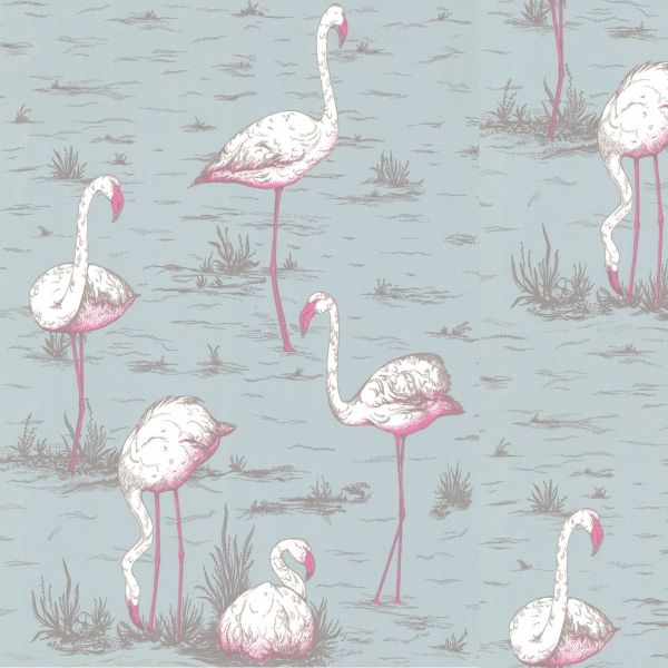 Cole And Son Wallpaper Flamingos 66/6044 | Allium Interiors