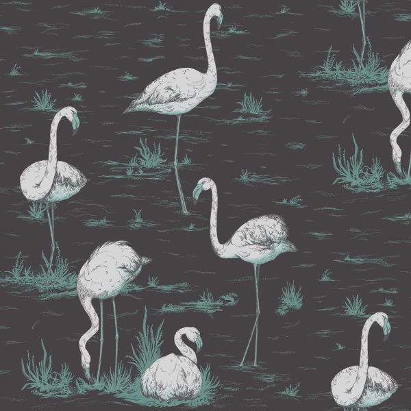 Cole And Son Wallpaper Flamingos 95/8048 | Allium Interiors