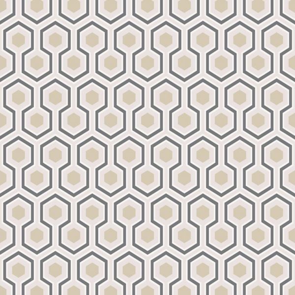 Cole And Son Wallpaper Hicks' Hexagon 95/3016 | Allium Interiors