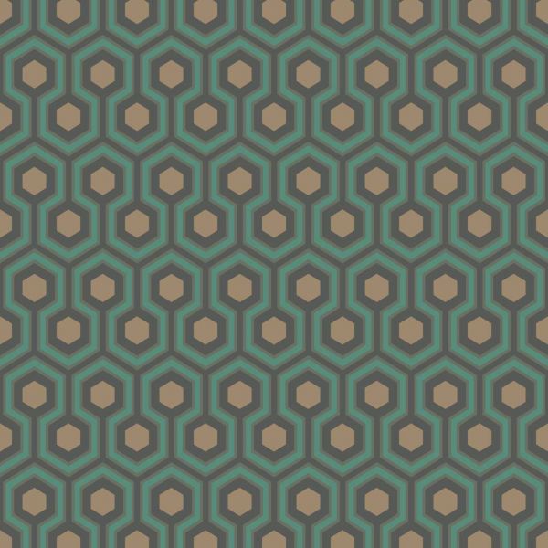 Cole And Son Wallpaper Hicks' Hexagon 95/3018 | Allium Interiors