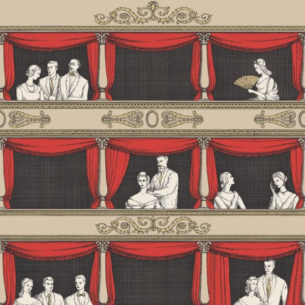 Cole And Son Wallpaper Teatro 114/18037 | Allium Interiors
