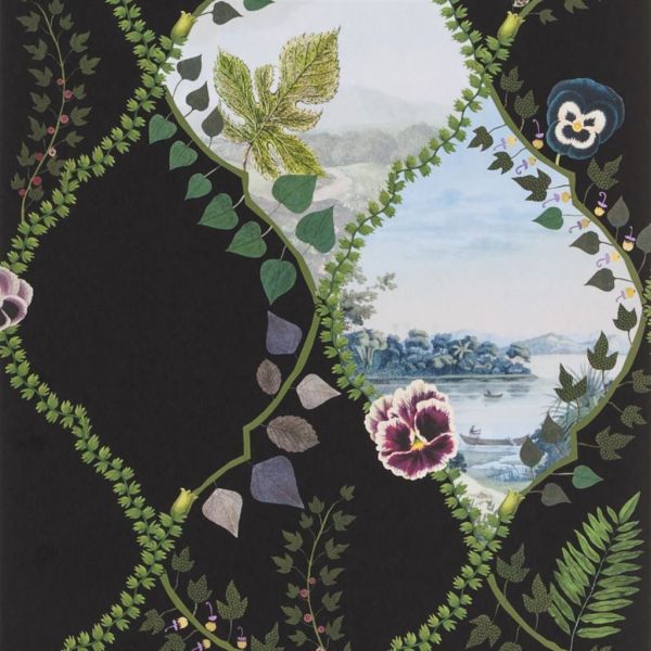 Christian Lacroix Wallpaper Coup De Vent Crepuscule | Allium Interiors