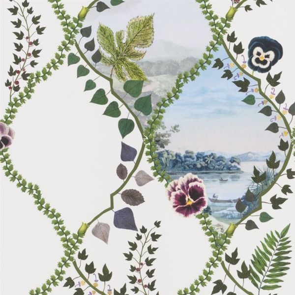 Christian Lacroix Wallpaper Coup De Vent Perce Neige | Allium Interiors