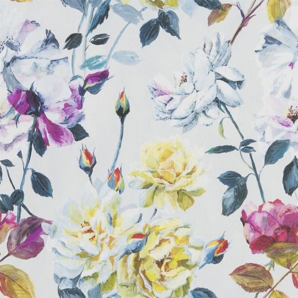 Designers Guild Wallpaper Couture Rose Fuchsia | Allium Interiors