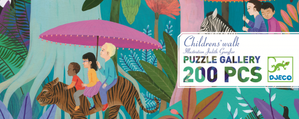 Djeco Puzzle 200 Piece Children's Walk | Allium Interiors