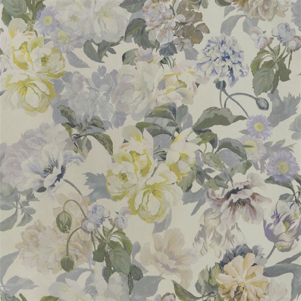 Designers Guild Wallpaper Delft Flower Pewter | Allium Interiors