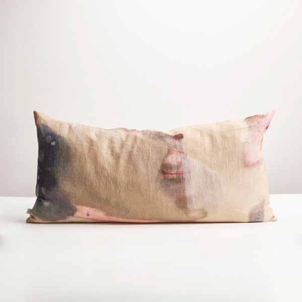 Thread Design Desert Light Lumbar Cushion | Allium Interiors