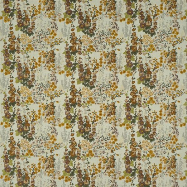 Designers Guild Fabric Hollyhock Ochre | Allium Interiors