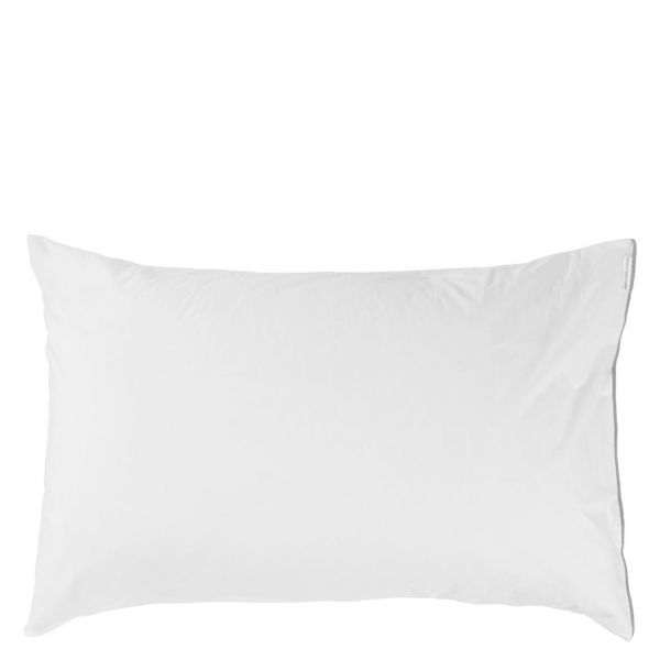 Designers Guild Astor Silver & Slate Standard Pillowcase  | Allium Interiors