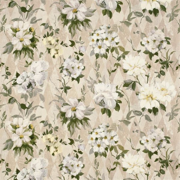 Designers Guild Fabric Arlecchino Tuberose | Allium Interiors