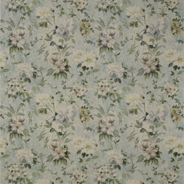 Designers Guild Fabric Carrara Fiore Slate Blue | Allium Interiors