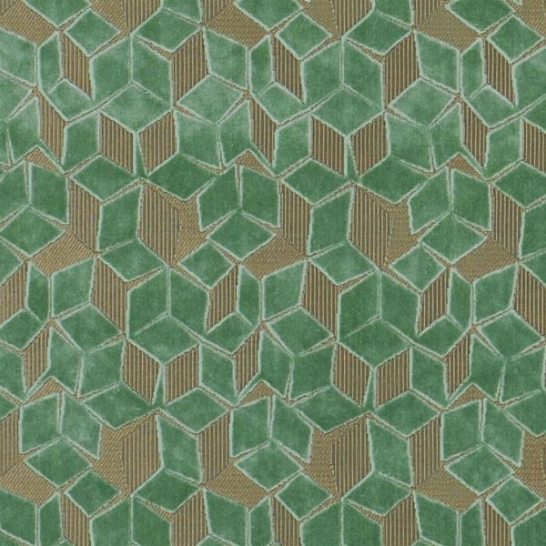 Designers Guild Fabric Fitzrovia Antique Jade | Allium Interiors