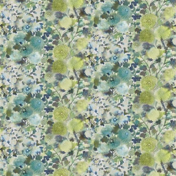 Designers Guild Fabric Japonaiserie Azure | Allium Interiors