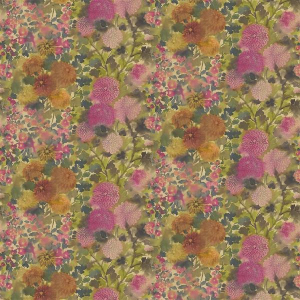 Designers Guild Fabric Japonaiserie Saffron | Allium Interiors