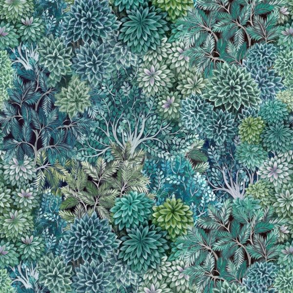 Designers Guild Fabric Madhya Azure | Allium Interiors