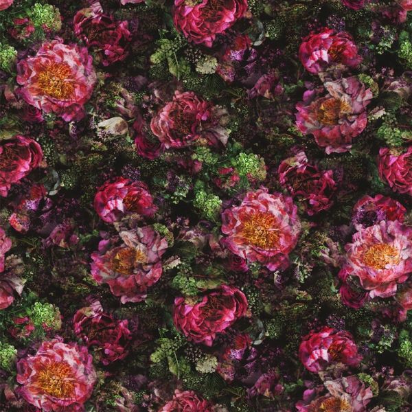 Designers Guild Fabric Romaunt Rose Fuchsia | Allium Interiors