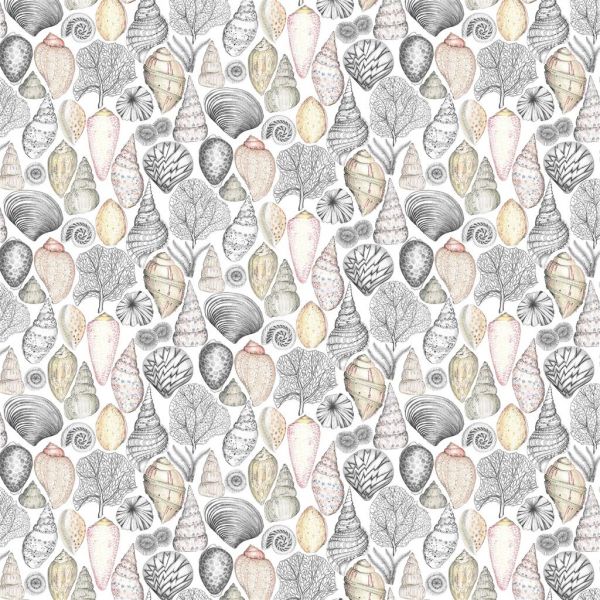 Designers Guild Fabric Shell Bay Outdoor Natural  | Allium Interiors