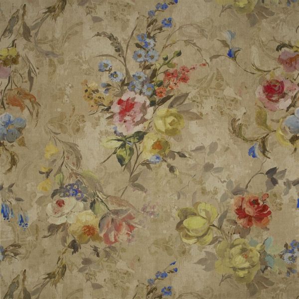 Designers Guild Fabric Veronese Natural Ochre | Allium Interiors