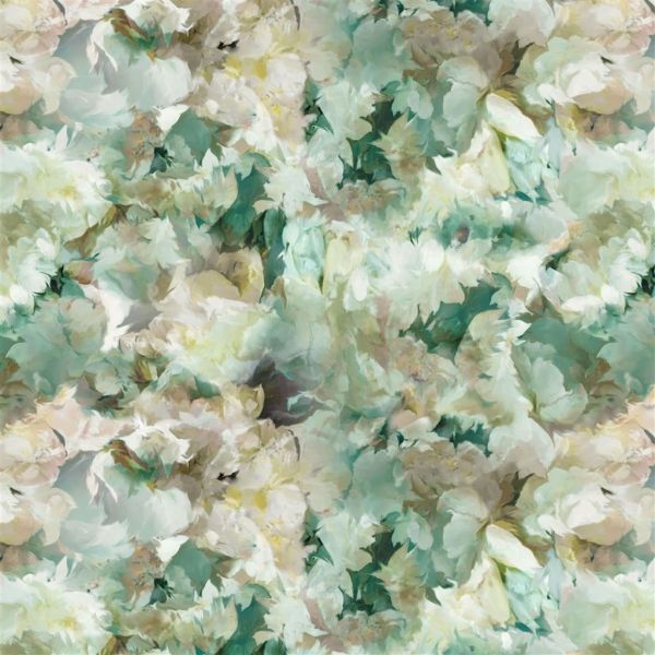 Designers Guild Fabric Fleurs De Jour Celadon | Allium Interiors