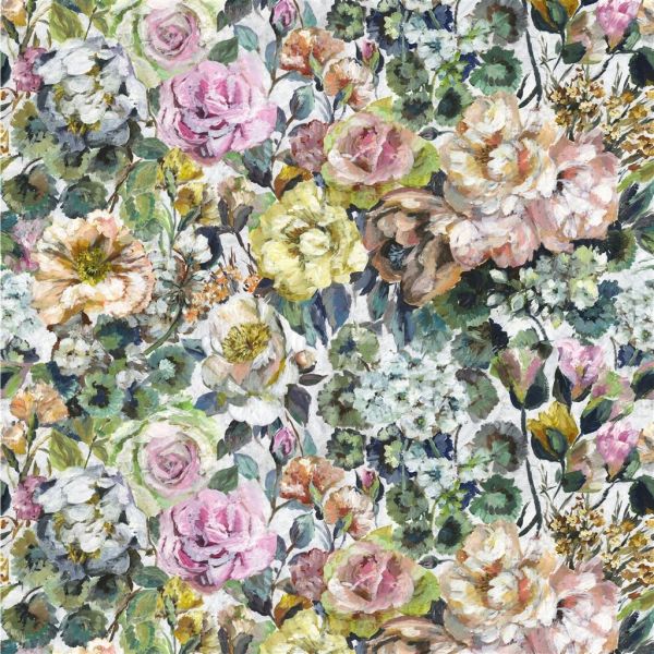 Designers Guild Fabric Grandiflora Rose Dusk | Allium Interiors
