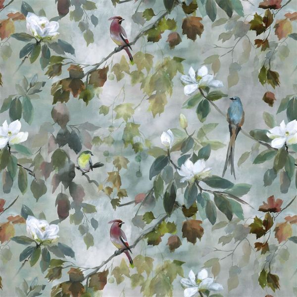 Designers Guild Fabric Maple Tree Celadon | Allium Interiors