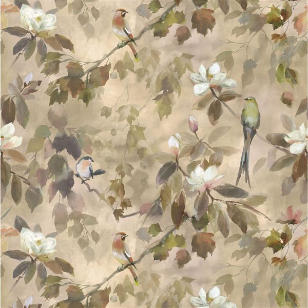 Designers Guild Fabric Maple Tree Sepia | Allium Interiors