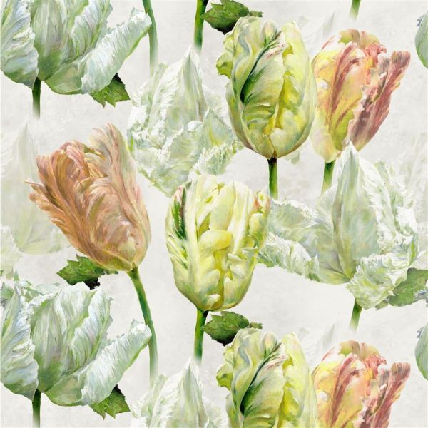 Designers Guild Fabric Spring Tulip Buttermilk | Allium Interiors