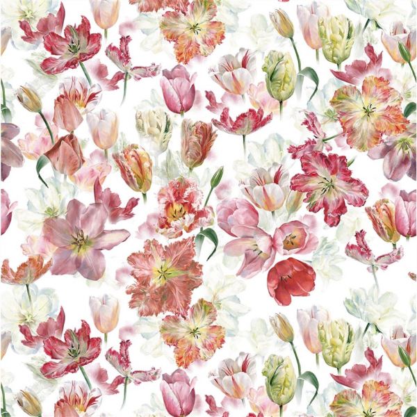 Designers Guild Fabric Tulip Garden Azalea | Allium Interiors