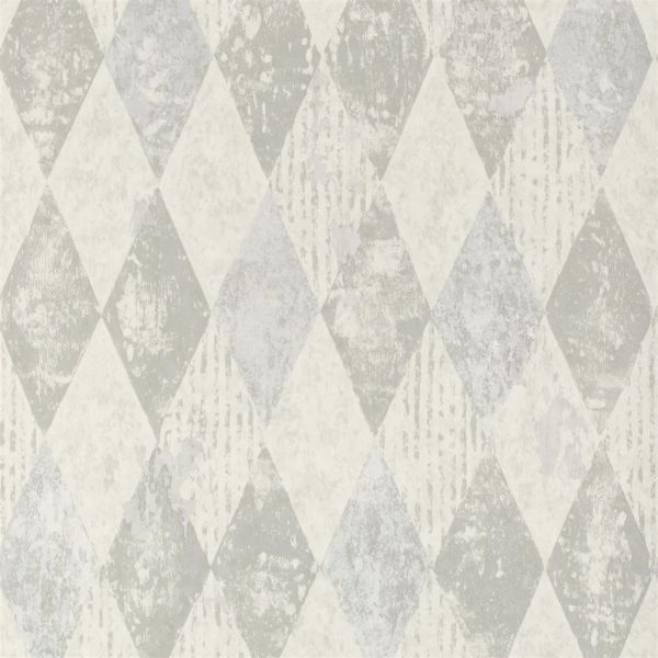 Designers Guild Wallpaper Arlecchino Concrete | Allium Interiors
