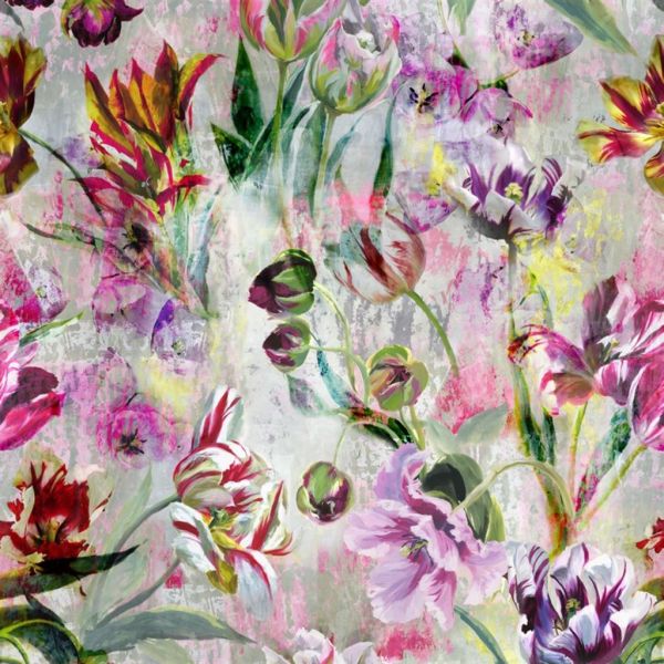Designers Guild Wallpaper Tulipa Stellata Fuchsia | Allium Interiors