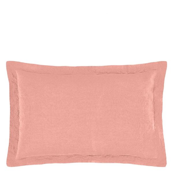 Designers Guild Biella Blossom & Peach Oxford Pillowcase | Allium Interiors