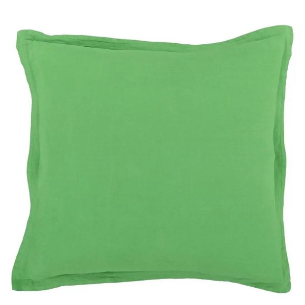 Designers Guild Biella Emerald & Aqua Euro Pillowcase | Allium Interiors