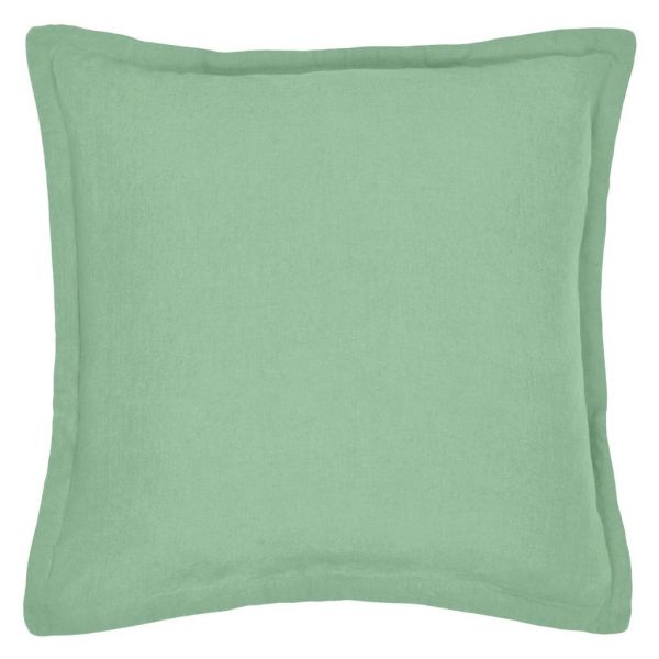 Designers Guild Biella Pale Jade & Olive Euro Pillowcase | Allium Interiors