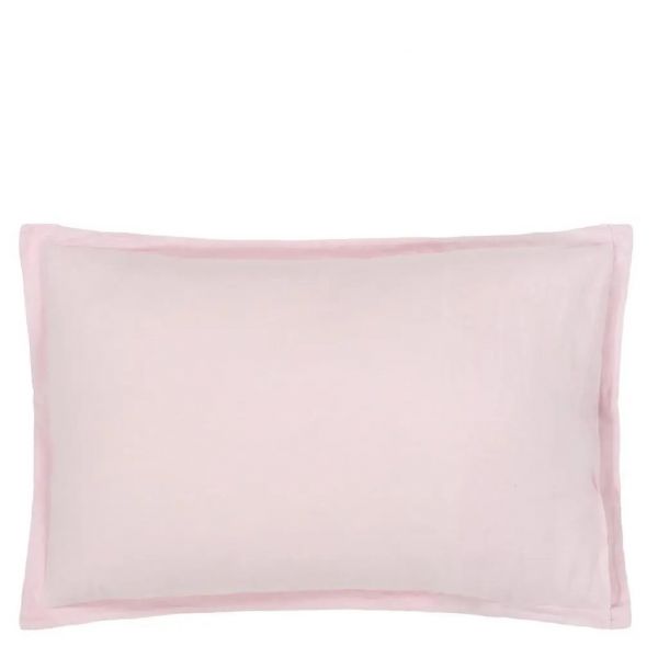 Designers Guild Biella Peony & Pale Rose Oxford Pillowcase | Allium Interiors