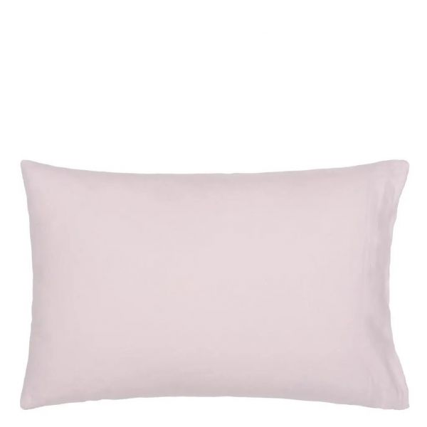 Designers Guild Biella Pale Rose Standard Pillowcase | Allium Interiors