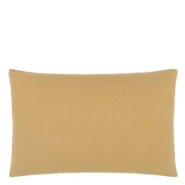 Designers Guild Biella Saffron & Ochre Standard Pillowcase | Allium Interiors