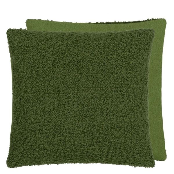 Designers Guild Cushion Cormo Emerald Boucle | Allium Interiors