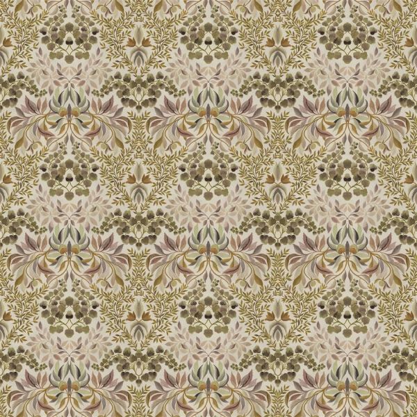 Designers Guild Fabric Karakusa Tuberose | Allium Interiors
