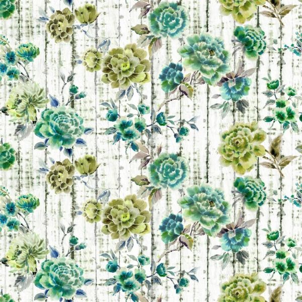 Designers Guild Fabric Kyoto Flower Jade | Allium Interiors